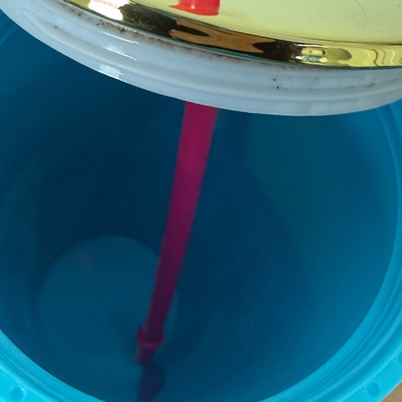 Lilly Pulitzer double wall tumbler w/ straw Floral 24oz Walking on Sunshine - Picture 5 of 7